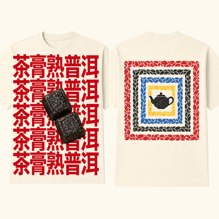 The design — Ripe Pu-erh Paste
